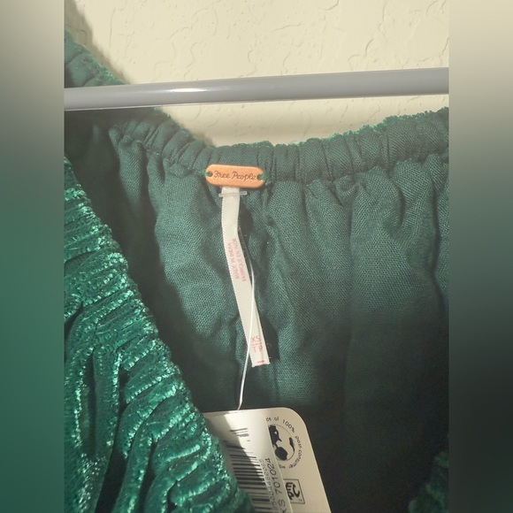 NWT Free People Portia Velvet Mini Dress Sz XS - Picture 7 of 10